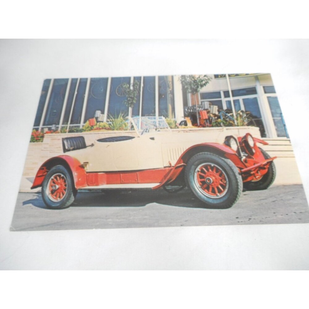 Vintage 1960s Postcard 1918  Packard Sport Roadster Antique Car Harrisburg PA